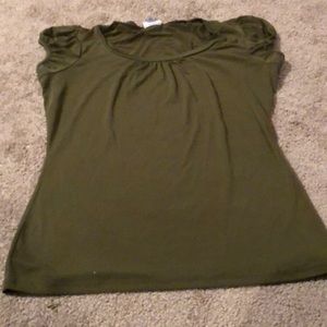 Dressy scoop top